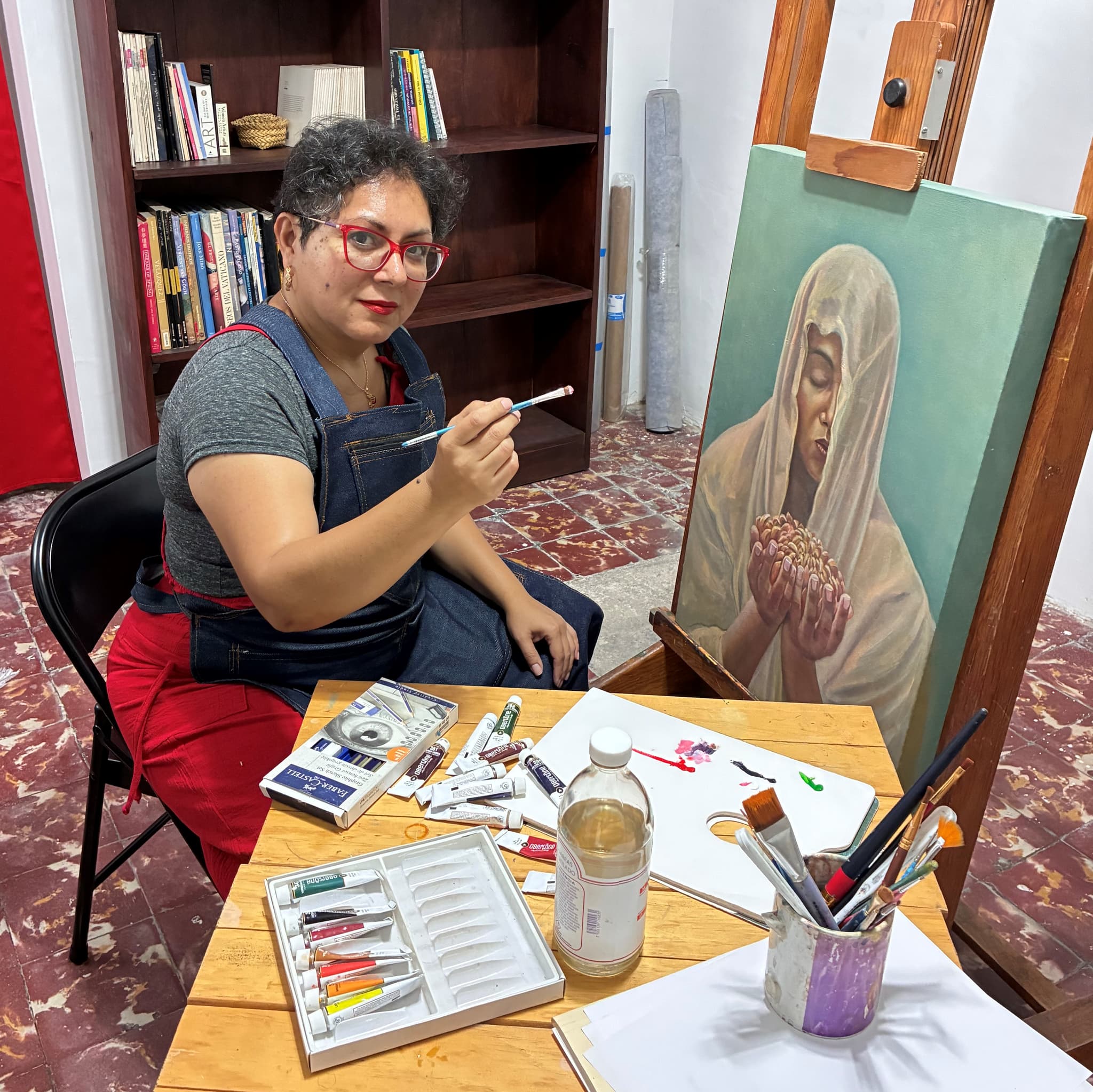 Retrato de Cecilia Rodríguez