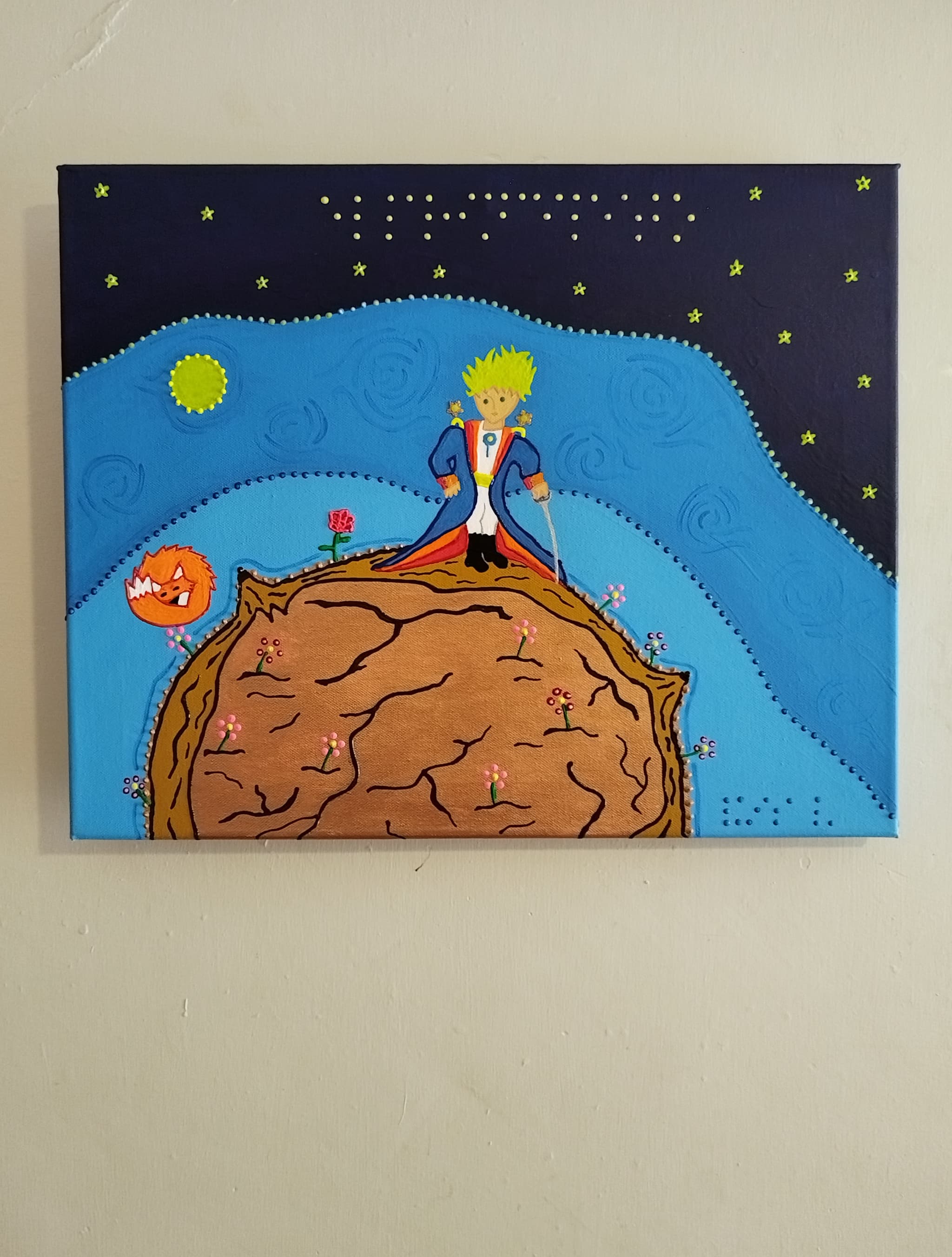 El Principito en Braille